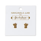 Bialetti Stud Earring 18K Gold Plated